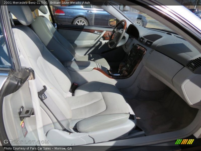 Brilliant Silver Metallic / Ash 2001 Mercedes-Benz CL 500