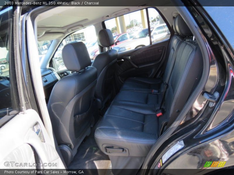 Black / Charcoal 2003 Mercedes-Benz ML 350 4Matic