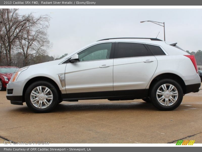 Radiant Silver Metallic / Ebony/Ebony 2013 Cadillac SRX FWD