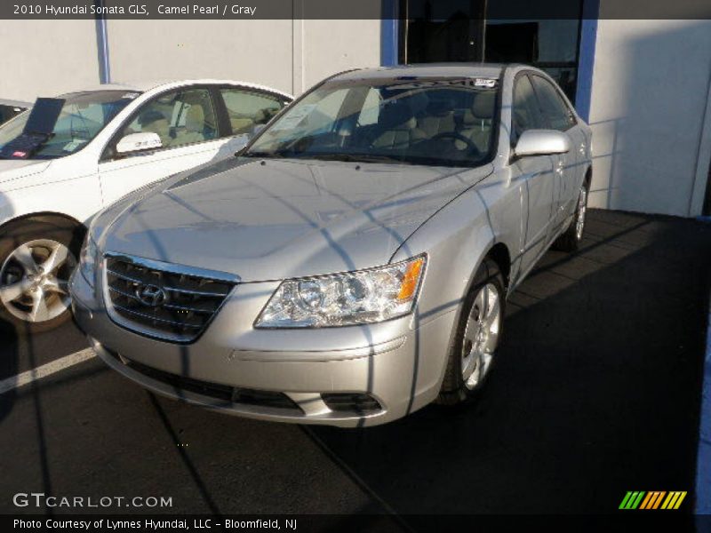 Camel Pearl / Gray 2010 Hyundai Sonata GLS