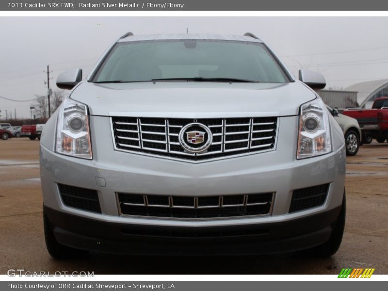 Radiant Silver Metallic / Ebony/Ebony 2013 Cadillac SRX FWD