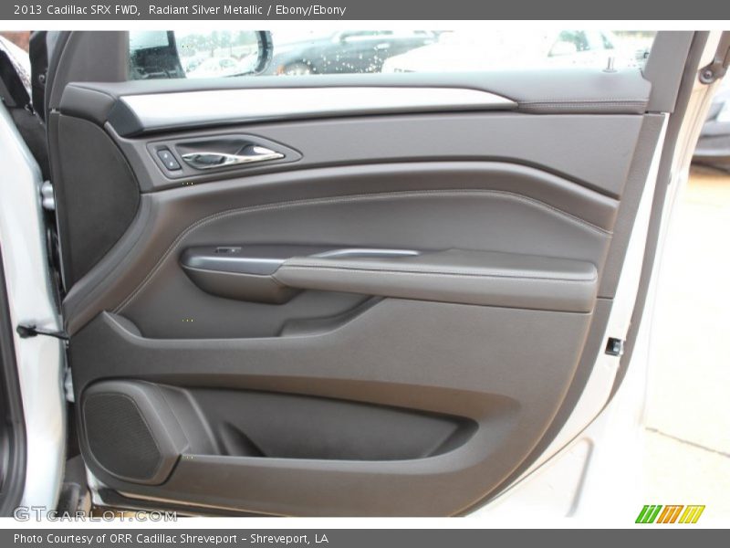 Radiant Silver Metallic / Ebony/Ebony 2013 Cadillac SRX FWD