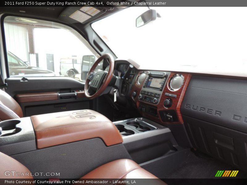 Oxford White / Chaparral Leather 2011 Ford F250 Super Duty King Ranch Crew Cab 4x4