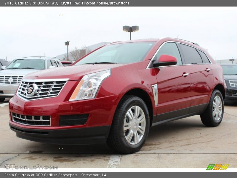 Crystal Red Tintcoat / Shale/Brownstone 2013 Cadillac SRX Luxury FWD