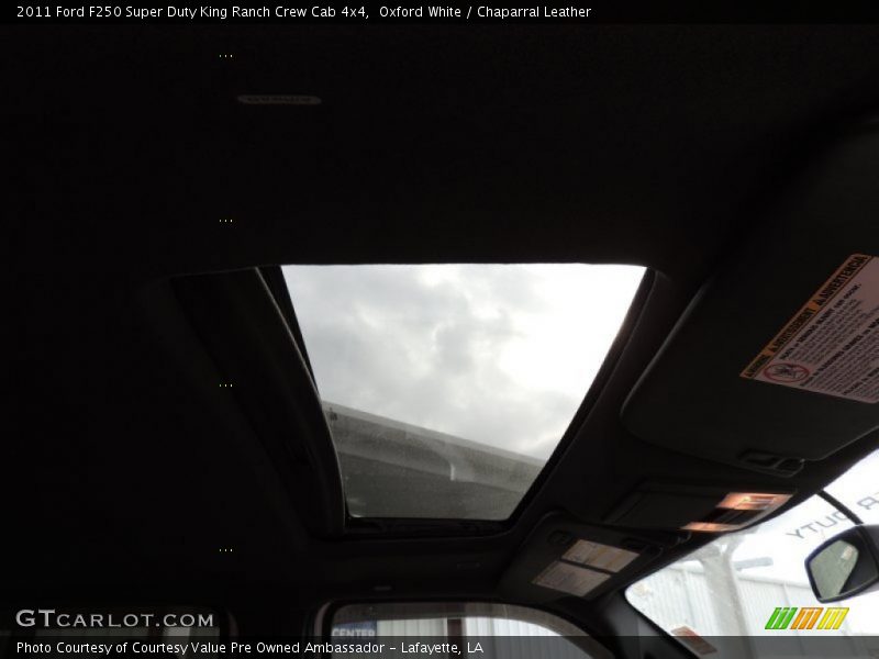 Oxford White / Chaparral Leather 2011 Ford F250 Super Duty King Ranch Crew Cab 4x4
