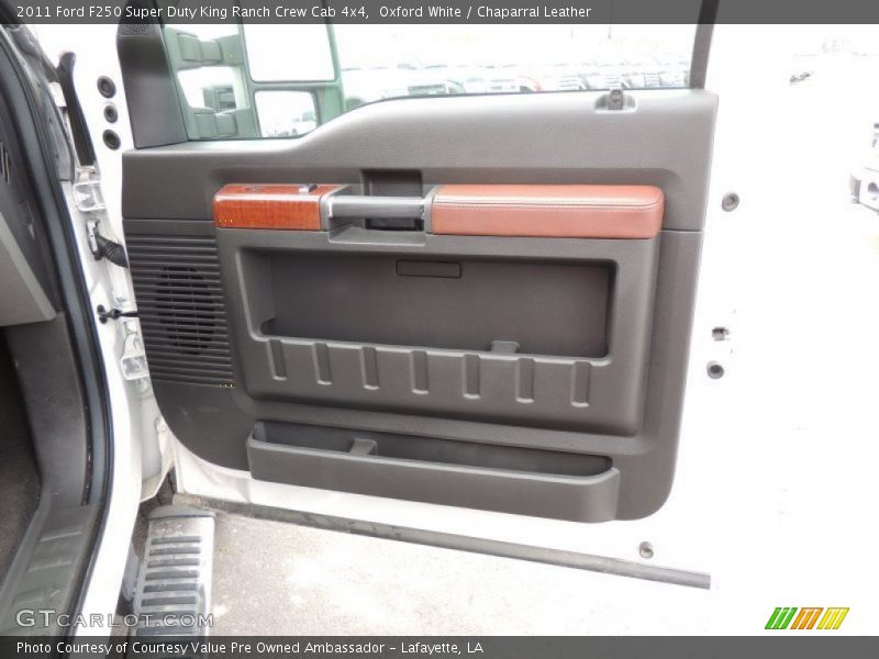 Oxford White / Chaparral Leather 2011 Ford F250 Super Duty King Ranch Crew Cab 4x4