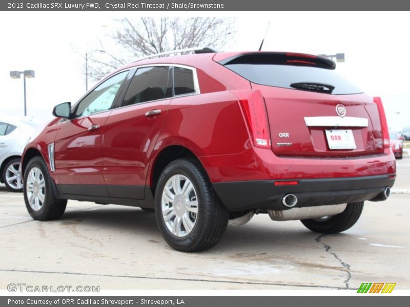 Crystal Red Tintcoat / Shale/Brownstone 2013 Cadillac SRX Luxury FWD