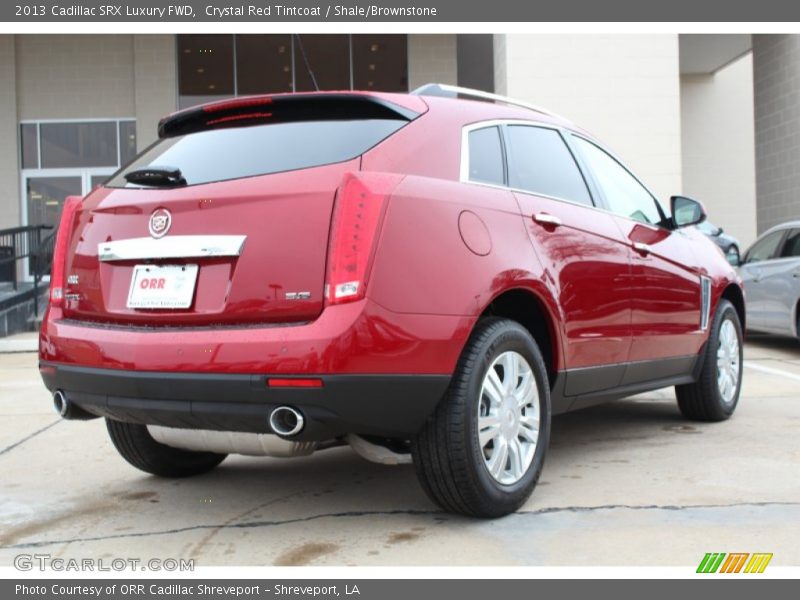 Crystal Red Tintcoat / Shale/Brownstone 2013 Cadillac SRX Luxury FWD