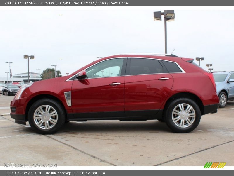Crystal Red Tintcoat / Shale/Brownstone 2013 Cadillac SRX Luxury FWD