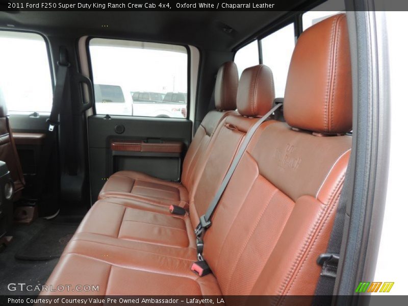 Oxford White / Chaparral Leather 2011 Ford F250 Super Duty King Ranch Crew Cab 4x4
