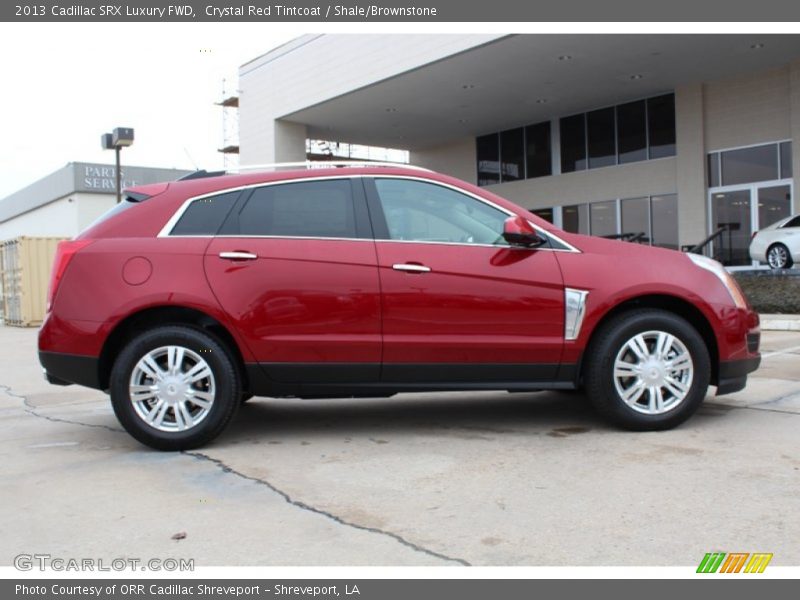Crystal Red Tintcoat / Shale/Brownstone 2013 Cadillac SRX Luxury FWD