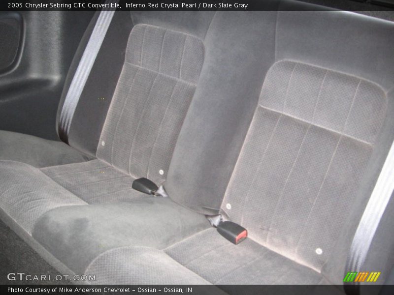 Inferno Red Crystal Pearl / Dark Slate Gray 2005 Chrysler Sebring GTC Convertible