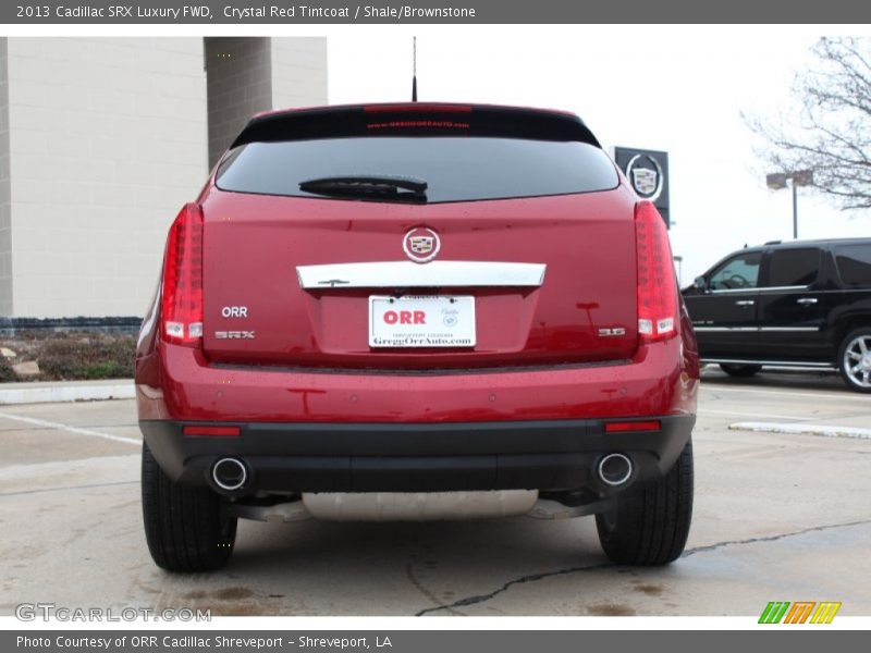 Crystal Red Tintcoat / Shale/Brownstone 2013 Cadillac SRX Luxury FWD