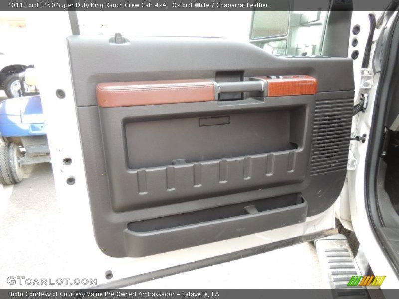 Oxford White / Chaparral Leather 2011 Ford F250 Super Duty King Ranch Crew Cab 4x4