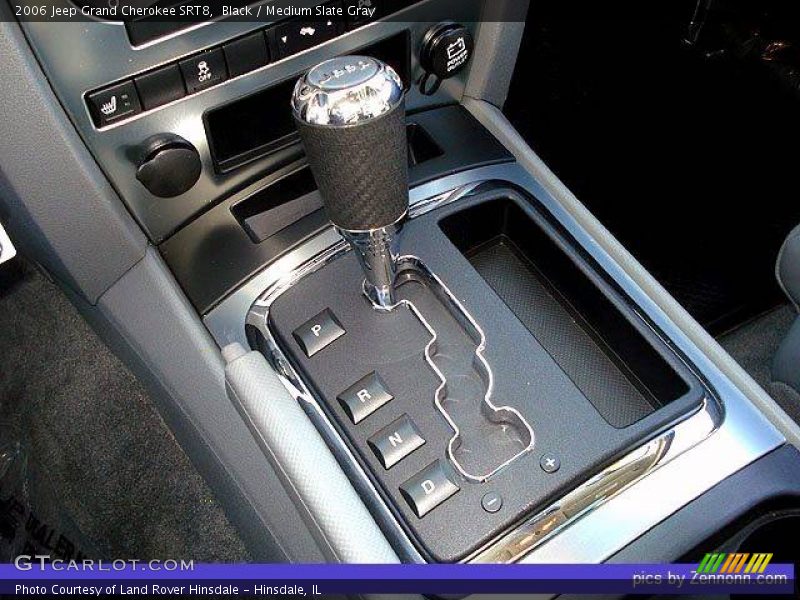 Black / Medium Slate Gray 2006 Jeep Grand Cherokee SRT8