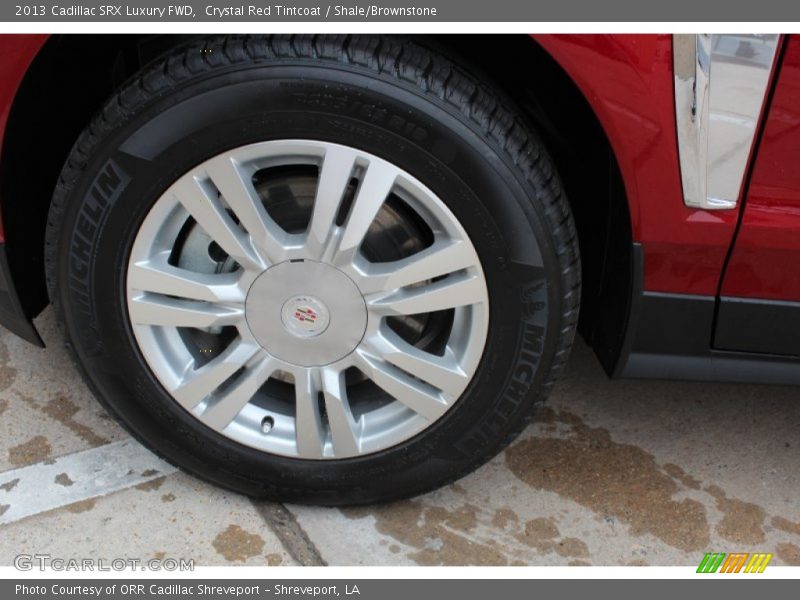 Crystal Red Tintcoat / Shale/Brownstone 2013 Cadillac SRX Luxury FWD