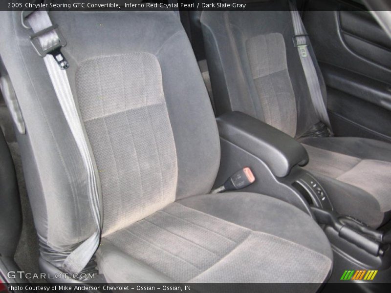 Inferno Red Crystal Pearl / Dark Slate Gray 2005 Chrysler Sebring GTC Convertible