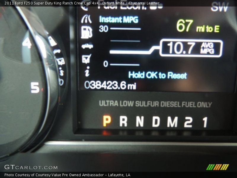 Oxford White / Chaparral Leather 2011 Ford F250 Super Duty King Ranch Crew Cab 4x4