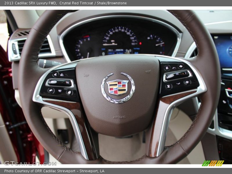Crystal Red Tintcoat / Shale/Brownstone 2013 Cadillac SRX Luxury FWD