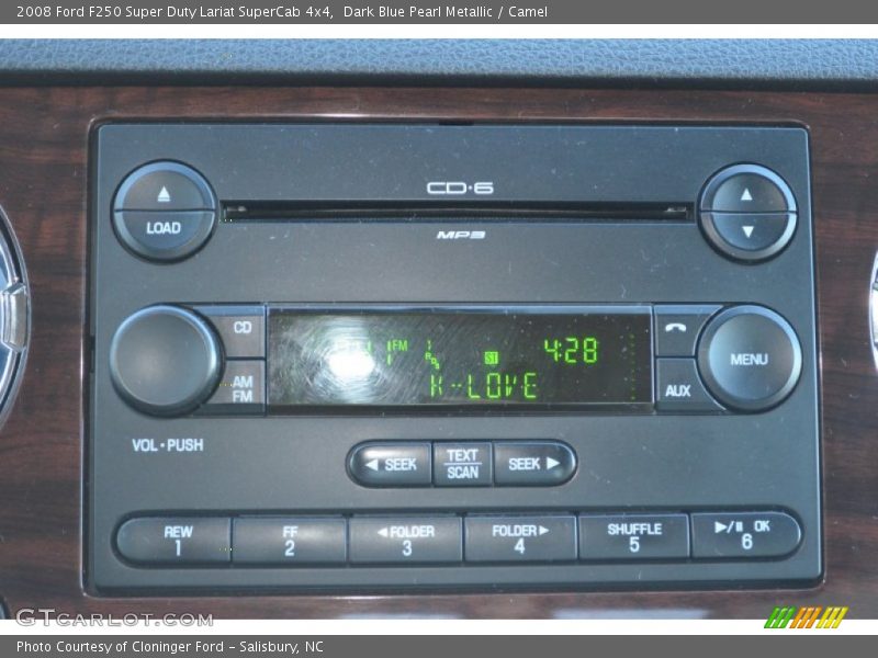 Audio System of 2008 F250 Super Duty Lariat SuperCab 4x4
