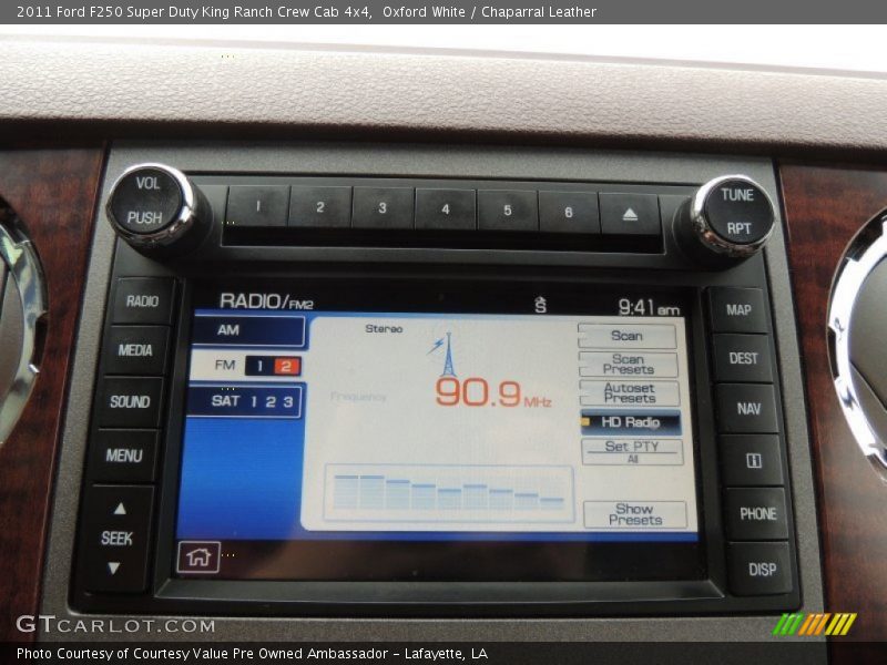 Oxford White / Chaparral Leather 2011 Ford F250 Super Duty King Ranch Crew Cab 4x4