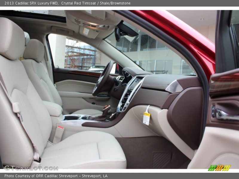Crystal Red Tintcoat / Shale/Brownstone 2013 Cadillac SRX Luxury FWD