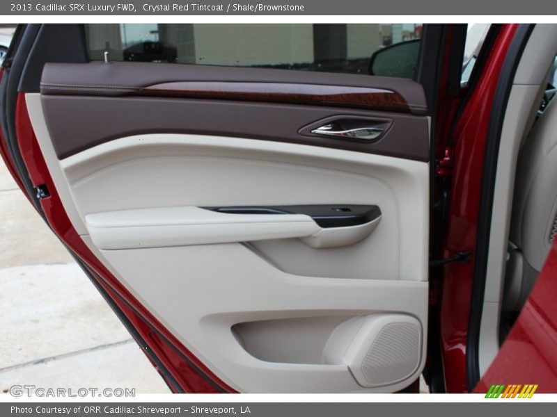 Crystal Red Tintcoat / Shale/Brownstone 2013 Cadillac SRX Luxury FWD