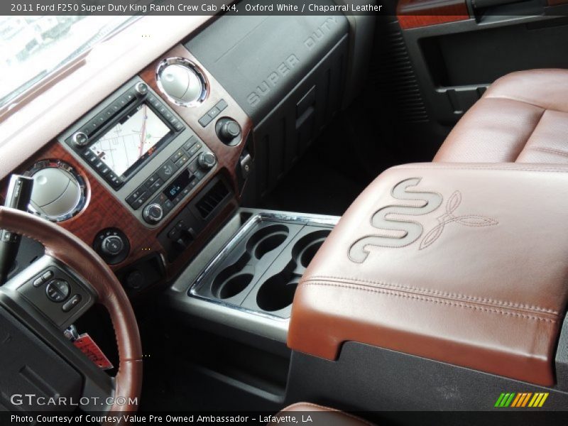 Oxford White / Chaparral Leather 2011 Ford F250 Super Duty King Ranch Crew Cab 4x4