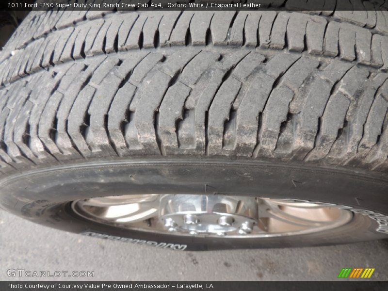 Oxford White / Chaparral Leather 2011 Ford F250 Super Duty King Ranch Crew Cab 4x4