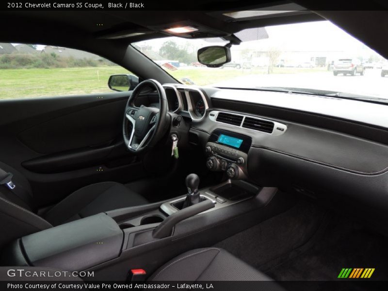  2012 Camaro SS Coupe Black Interior