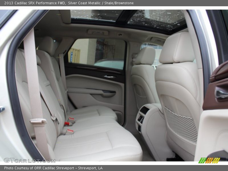 Silver Coast Metallic / Shale/Brownstone 2013 Cadillac SRX Performance FWD