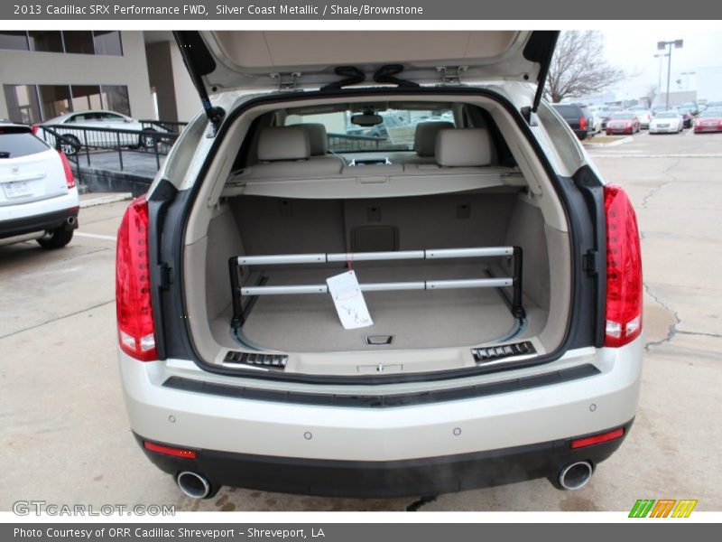 Silver Coast Metallic / Shale/Brownstone 2013 Cadillac SRX Performance FWD