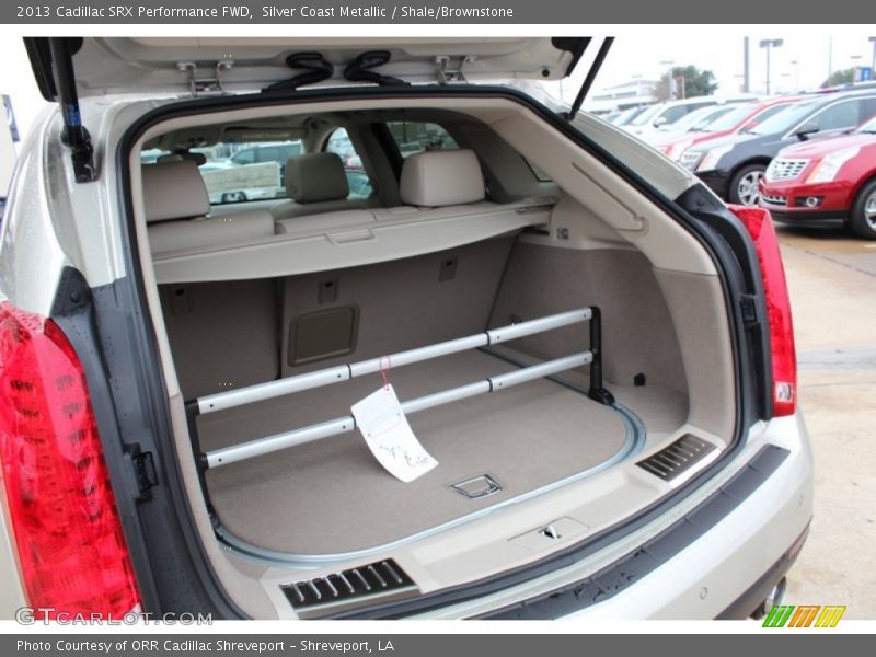 Silver Coast Metallic / Shale/Brownstone 2013 Cadillac SRX Performance FWD