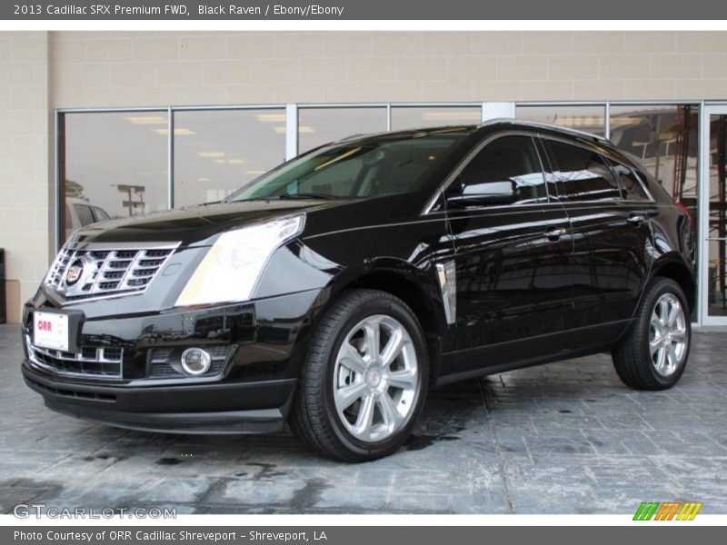 Black Raven / Ebony/Ebony 2013 Cadillac SRX Premium FWD