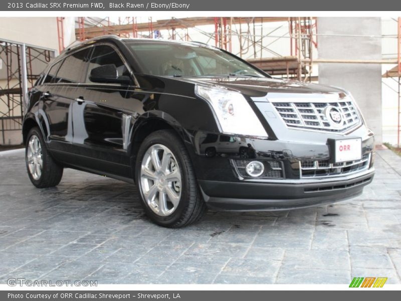 Black Raven / Ebony/Ebony 2013 Cadillac SRX Premium FWD