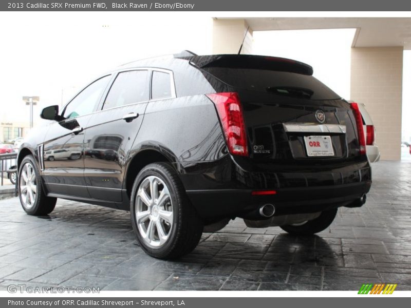 Black Raven / Ebony/Ebony 2013 Cadillac SRX Premium FWD