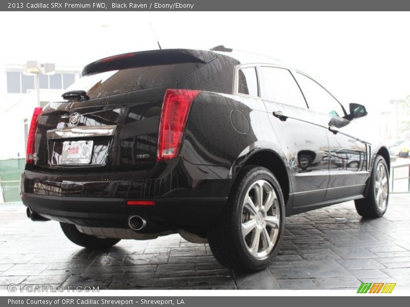 Black Raven / Ebony/Ebony 2013 Cadillac SRX Premium FWD