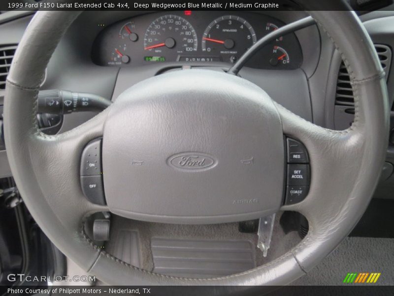  1999 F150 Lariat Extended Cab 4x4 Steering Wheel