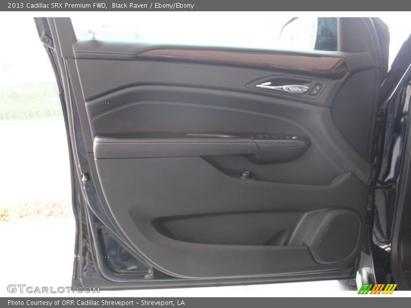 Black Raven / Ebony/Ebony 2013 Cadillac SRX Premium FWD