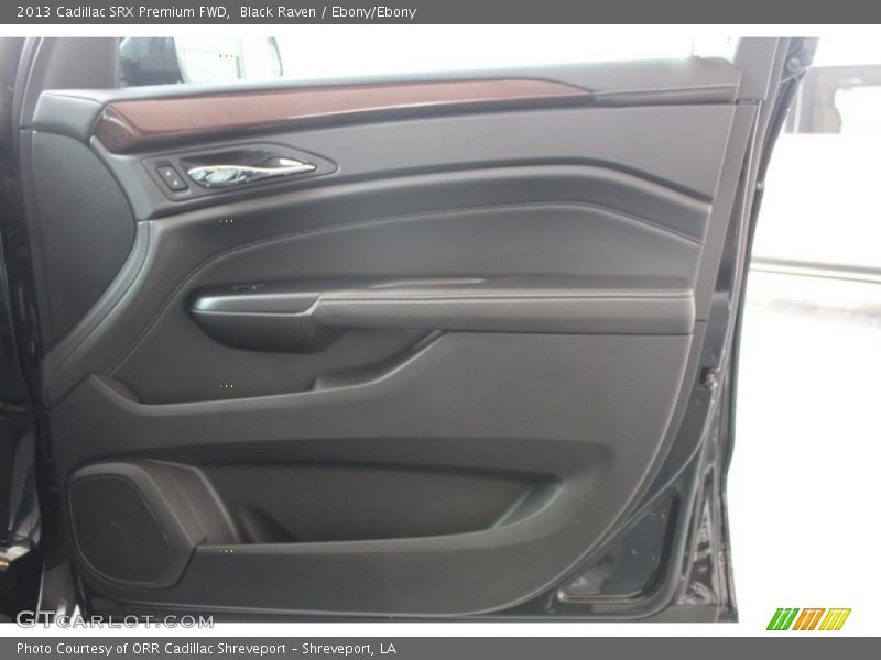 Black Raven / Ebony/Ebony 2013 Cadillac SRX Premium FWD