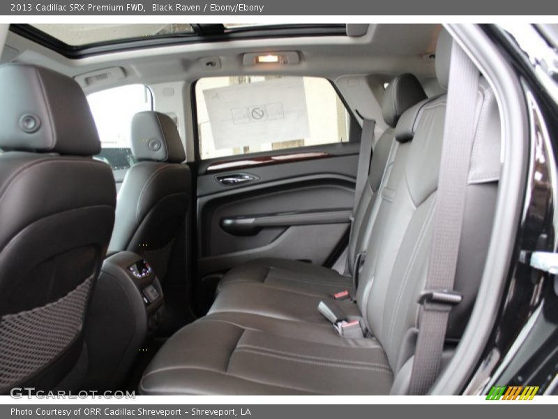 Rear Seat of 2013 SRX Premium FWD