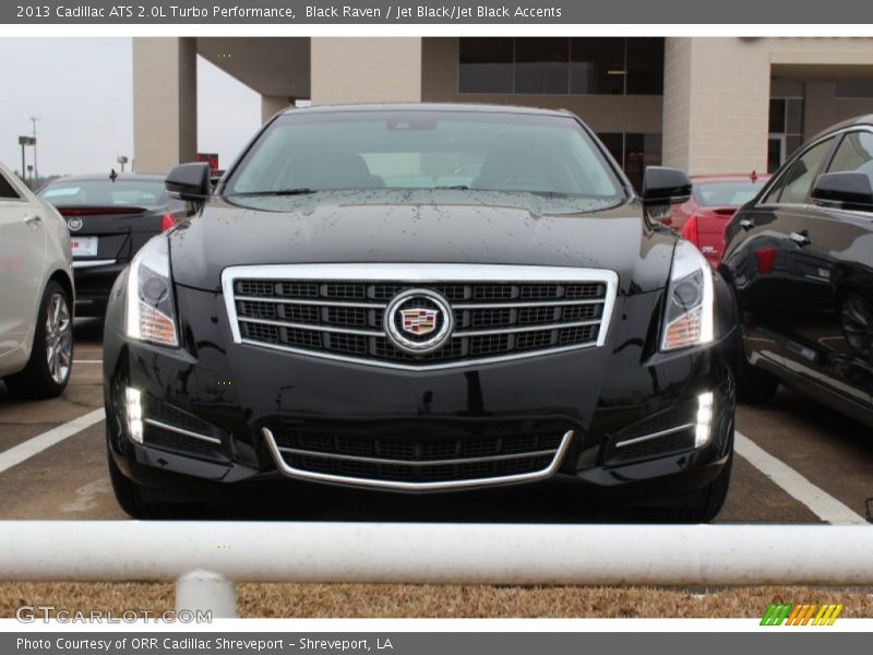 Black Raven / Jet Black/Jet Black Accents 2013 Cadillac ATS 2.0L Turbo Performance