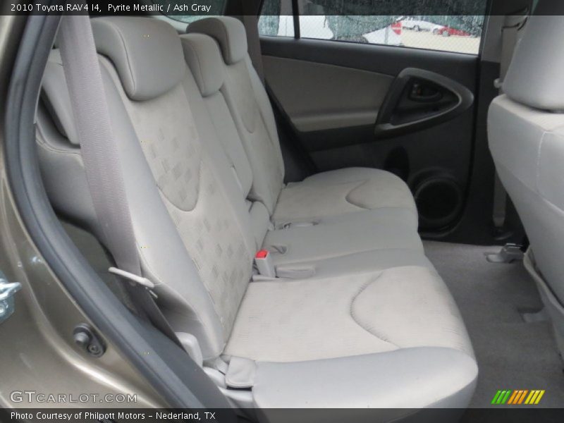 Rear Seat of 2010 RAV4 I4