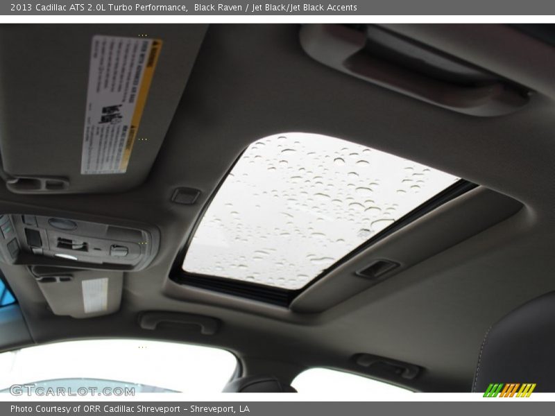 Sunroof of 2013 ATS 2.0L Turbo Performance
