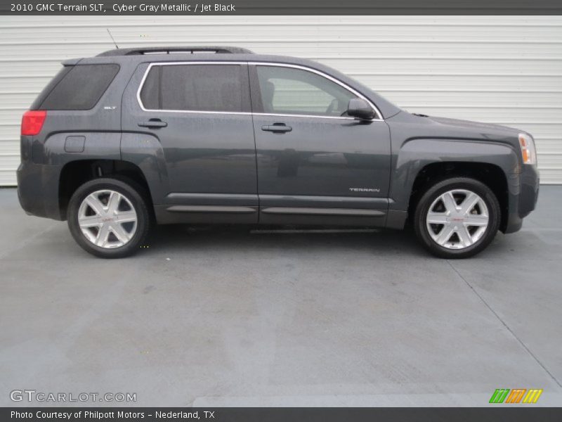 Cyber Gray Metallic / Jet Black 2010 GMC Terrain SLT