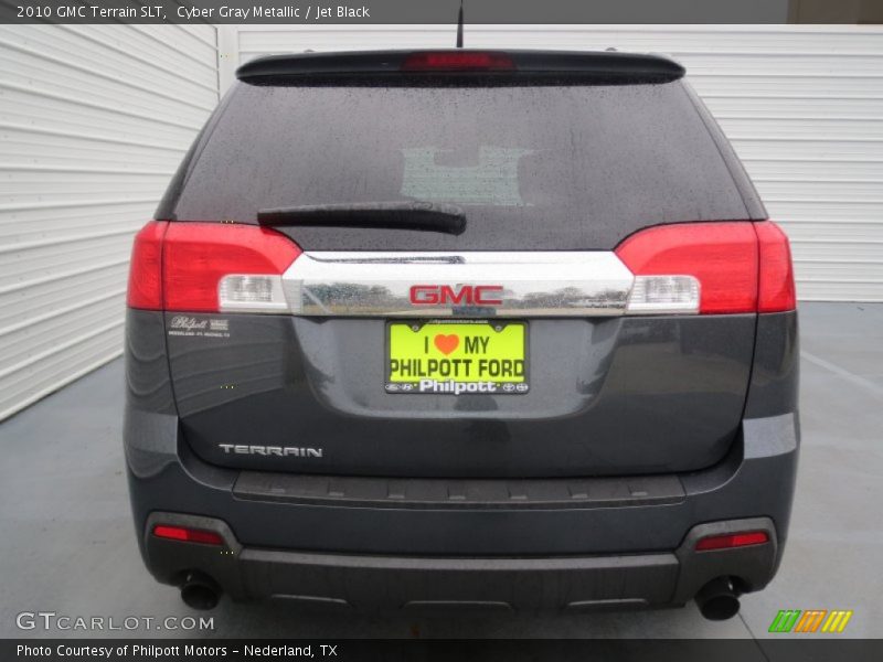 Cyber Gray Metallic / Jet Black 2010 GMC Terrain SLT