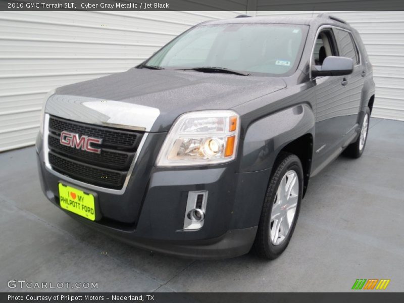 Cyber Gray Metallic / Jet Black 2010 GMC Terrain SLT