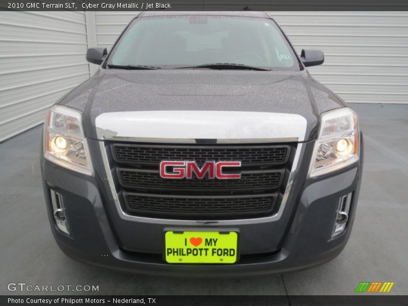 Cyber Gray Metallic / Jet Black 2010 GMC Terrain SLT