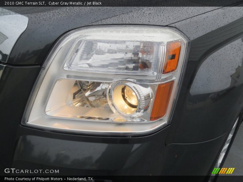Cyber Gray Metallic / Jet Black 2010 GMC Terrain SLT
