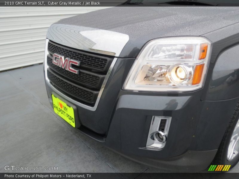 Cyber Gray Metallic / Jet Black 2010 GMC Terrain SLT